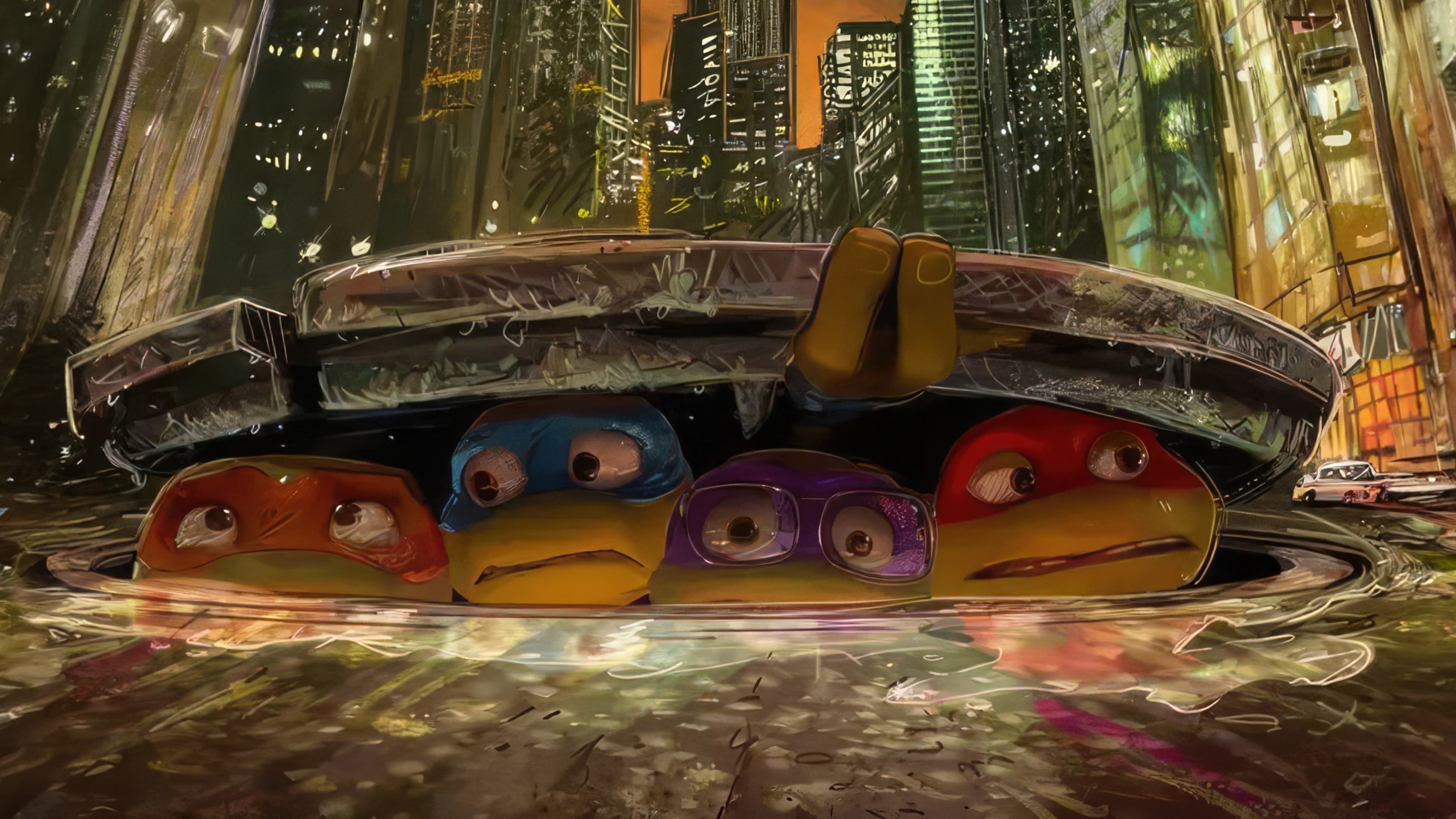 انیمه  Teenage Mutant Ninja Turtles: Mutant Mayhem 2023 با زیرنویس چسبیده